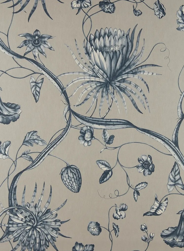 Zoffany Tapete Phaedra - Prussian Blue