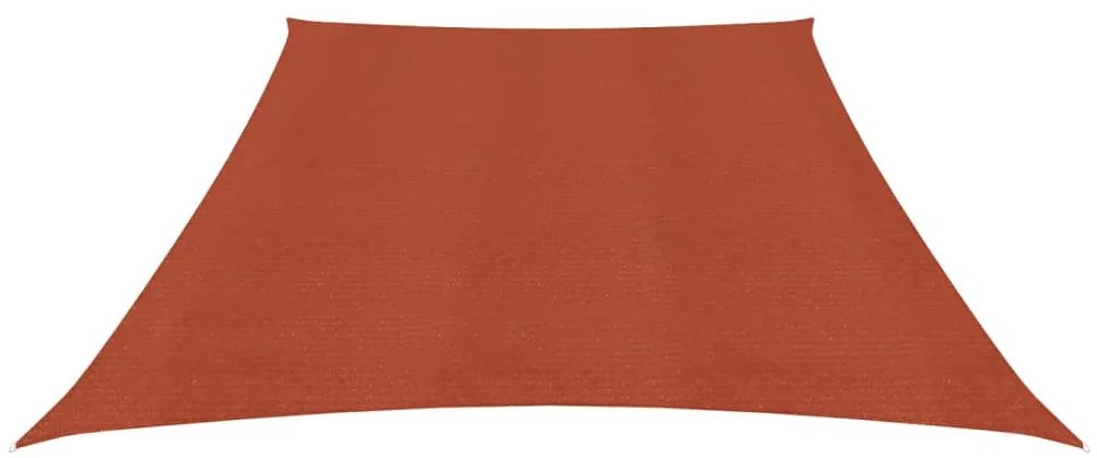 Vela Parasole 160 g/m² Terracotta 3/4x2 m in HDPE