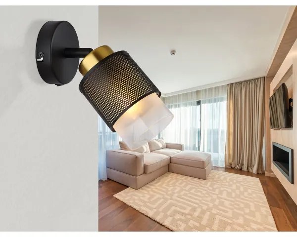 Globo 15709-1 - Faretto da parete OLGA 1xE27/40W/230V