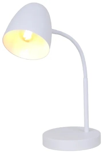 Globo 50870107 - Lampada da tavolo JASON 1xE14/25W/230V bianco