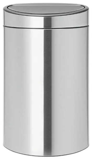 Pattumiera Next Recycle BRABANTIA manuale grigio inox 33 L