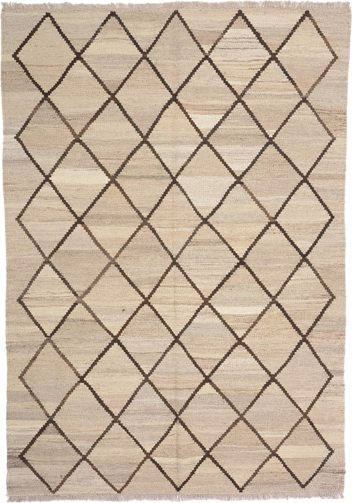 Kilim Tappeto 130x180 (Pakistan) Annodato A Mano