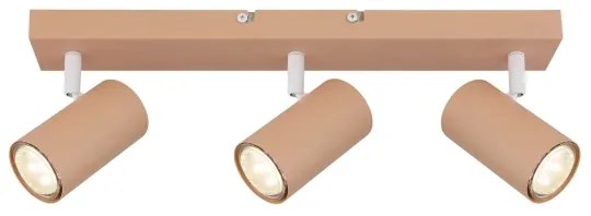 Globo 57911-3P - Faretto ROBBY 3xGU10/25W/230V arancione