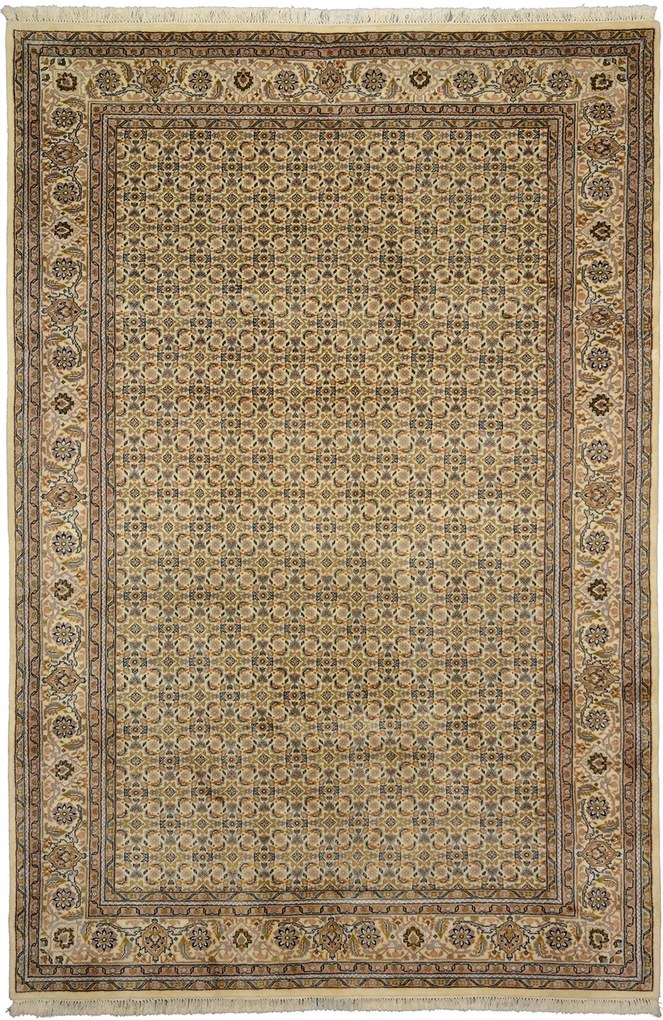 Tabriz Tappeto 300 x 200 Beige (Indian) Annodato A Mano