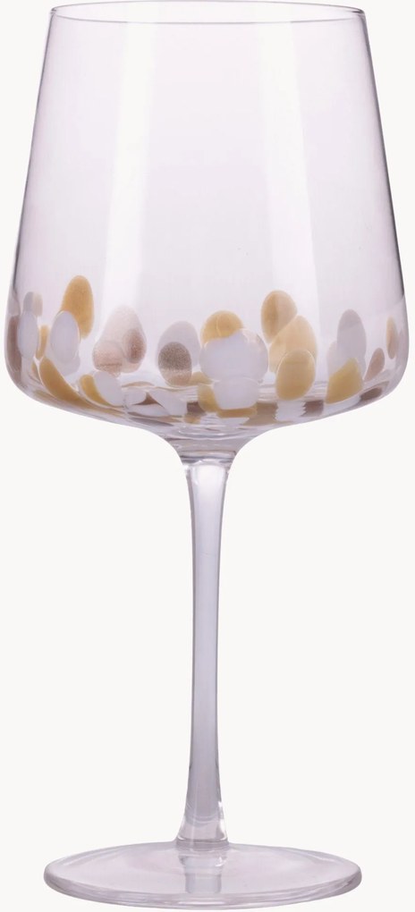 Set di 6 bicchieri da vino rosso Lilia