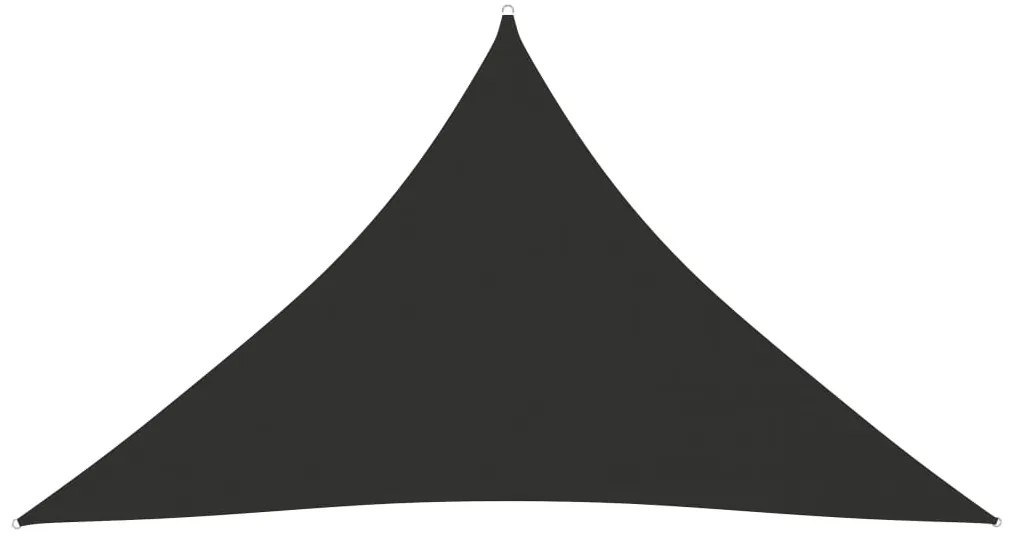 Parasole A Vela Oxford Triangolare 5x5x6 M Antracite /