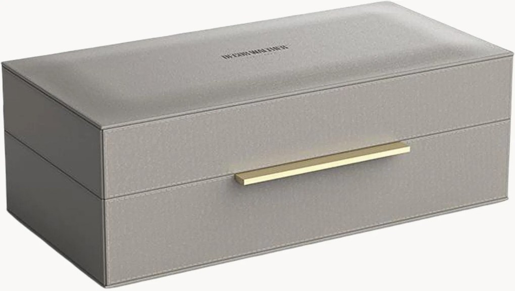 Scatola portaoggetti in similpelle Brownie Box