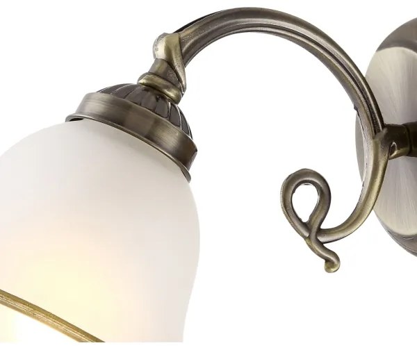 Globo 60208W - Applique ODIN 1xE27/60W/230V