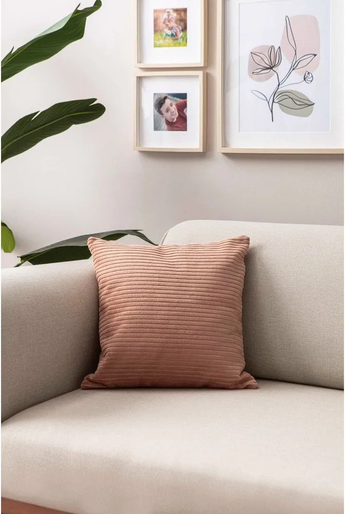 Federe decorative in set in velluto a coste 2 pz 43x43 cm – Mioli Decor