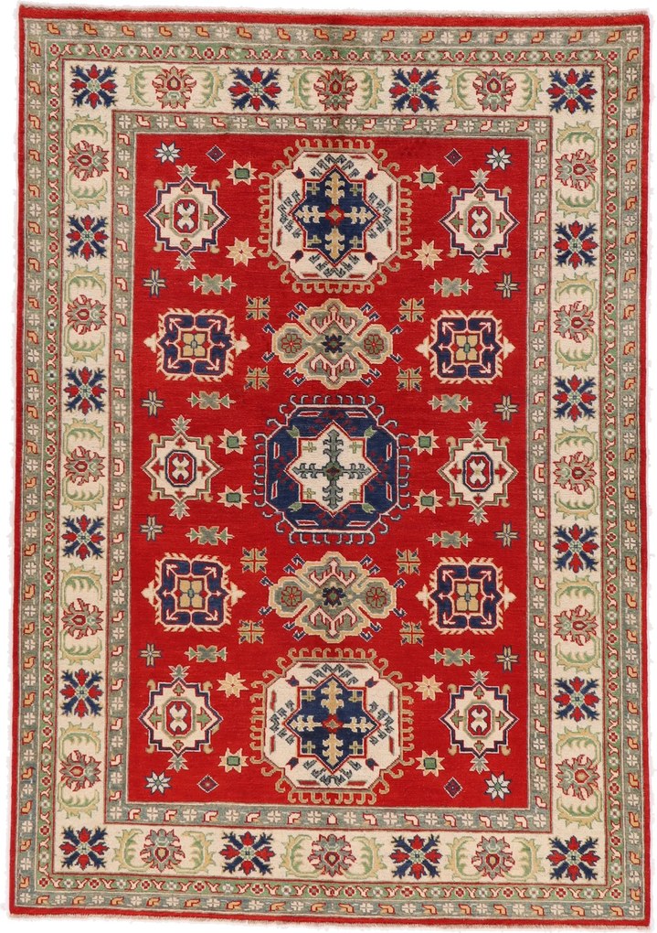 Kazak Tappeto 240x170 (Pakistan) Annodato A Mano