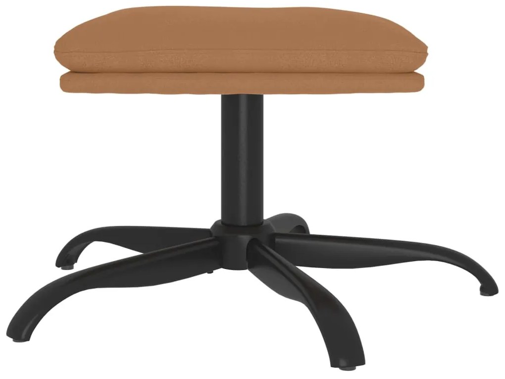 Sgabello grigio talpa 60x60x36 cm in microfibra