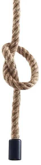 Lampadario a sospensione con filo ROPE 1xE27/12W/230V