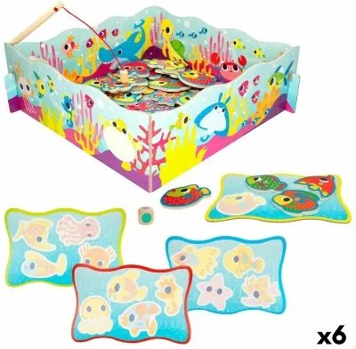 Gioco da Tavolo Lisciani Montessori Pesca (6 Unità)