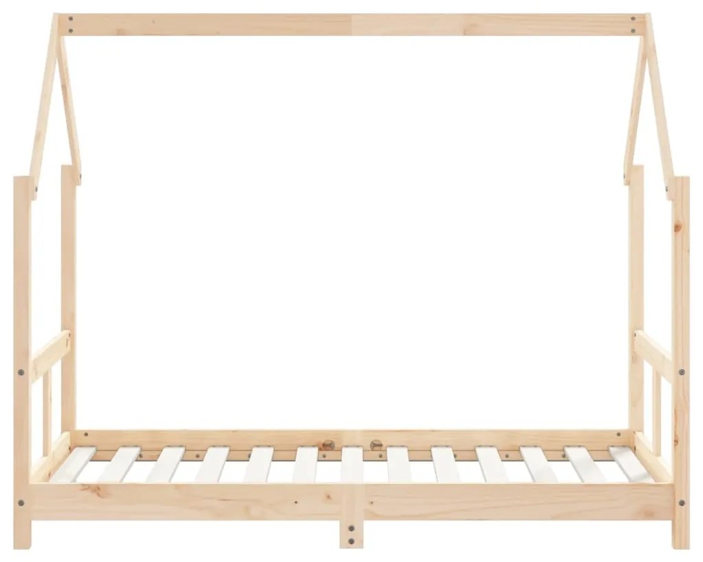 Giroletto per bambini 80x160 cm in legno massello di pino