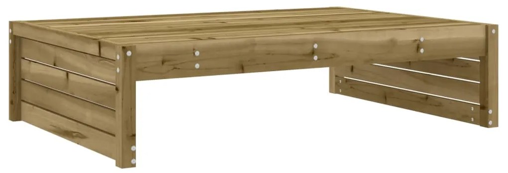 Set Salotto da Giardino 4 pz in Legno Impregnato di Pino