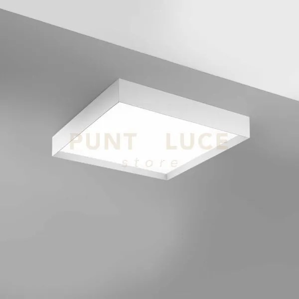 Aoi p/m - plafoniera alluminio bianco a led 3000-4000k  4200-4300lm...