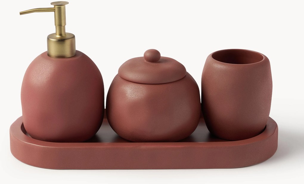 Set di 4 accessori da bagno Olin