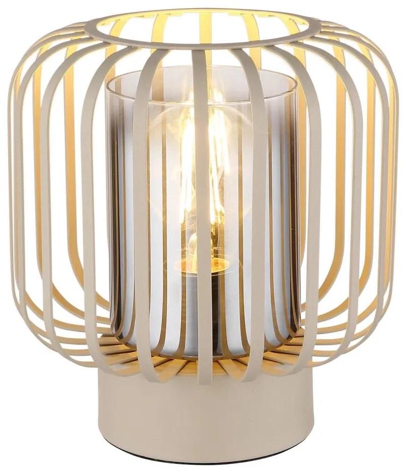 Globo 15758T - Lampada da tavolo ALFRED 1xE27/40W/230V