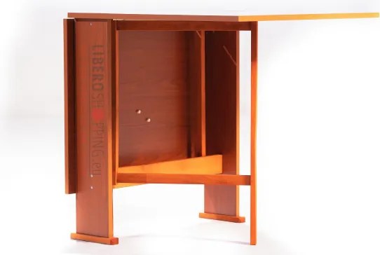 Tavolo da pranzo richiudibile in legno 136x74 cm SUSANNA Ciliegio