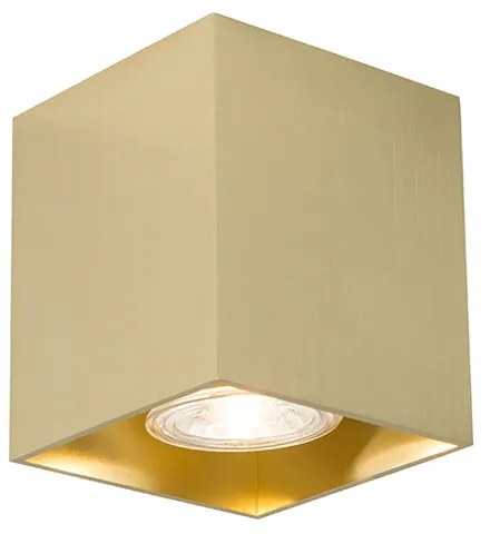 Faretto moderno oro - Qubo 1