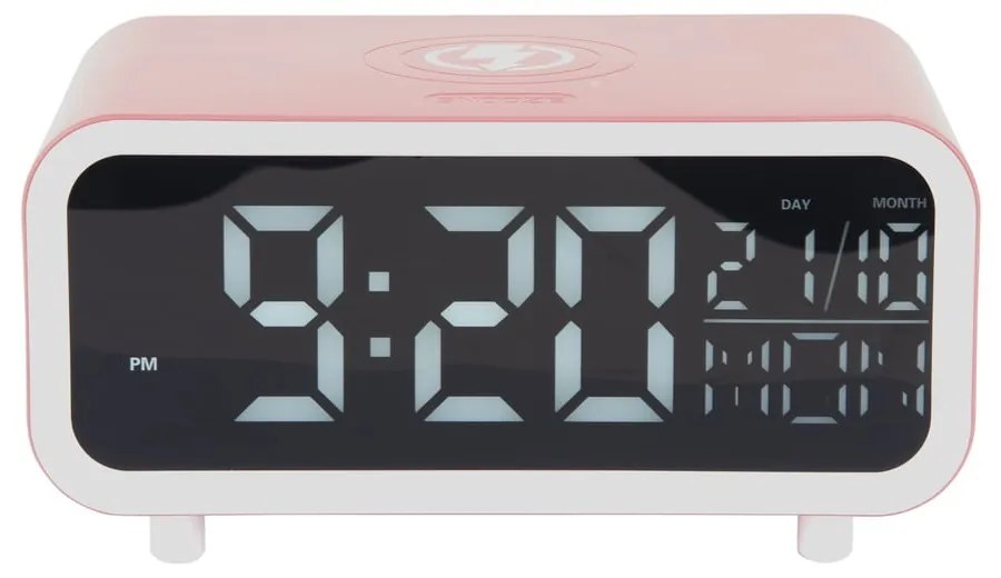 Sveglia digitale con ricarica wireless Chunky LED – Karlsson