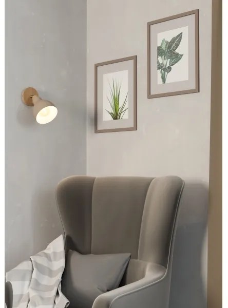 Eglo 900711 - Faretto da parete ARRECIFE 1xE27/28W/230V