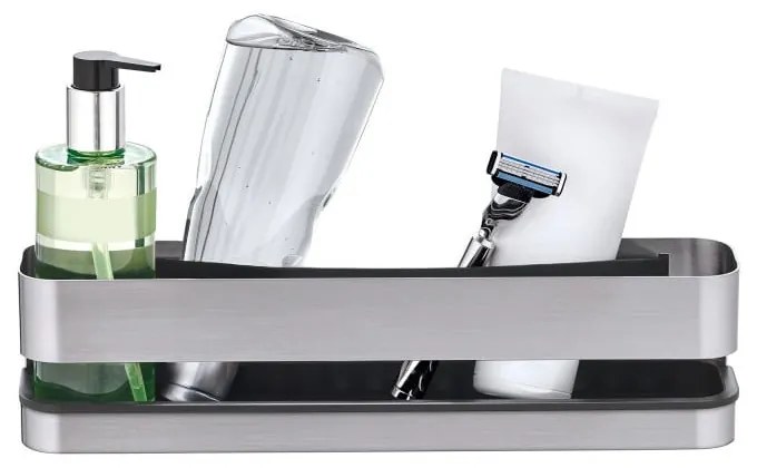 Mensola da bagno in acciaio inox opaco Areo, lunghezza 34 cm Nexio - Blomus