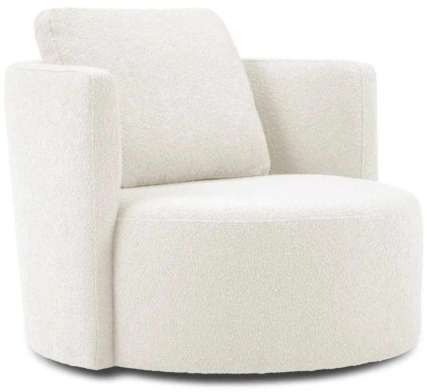 Sedia girevole bianca Nael - Interieurs 86