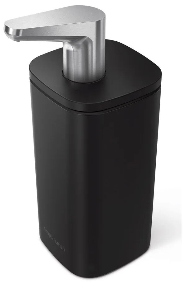 Dispenser di sapone in acciaio nero opaco 295 ml - simplehuman