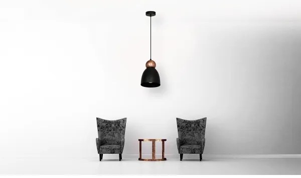 Lampadario a sospensione con filo TAURUS 1xE27/60W/230V