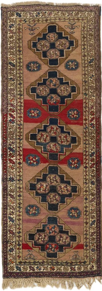 Meshkin Tappeto 270x100 (Iran) Annodato A Mano