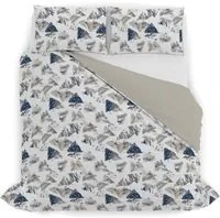 Parure copripiumino letto matrimoniale Urban blu Datex