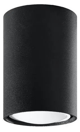 Sollux SL.1000 - Faretto LAGOS 1xGU10/10W/230V 10 cm nero