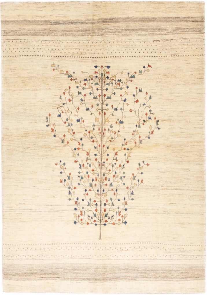 Gashguli Tappeto 330x230 Beige (Iran) Annodato A Mano