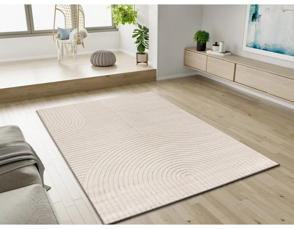 Tappeto crema 120x170 cm Verona - Universal