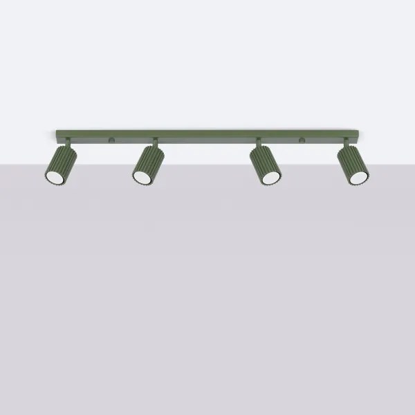 Brilagi - Faretto CRESTO 4xGU10/10W/230V verde