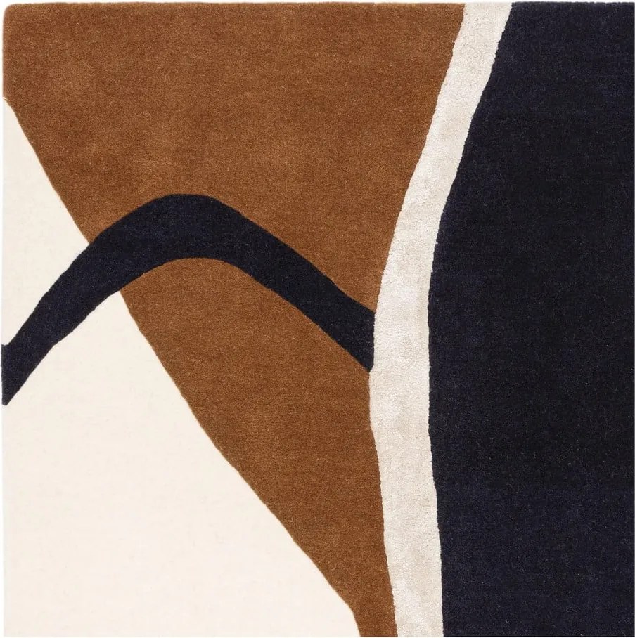 Tappeto in lana tessuto a mano color mattone 120x170 cm Matrix - Asiatic Carpets