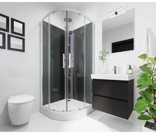 Specchio da bagno NORDBORG 80x75 cm