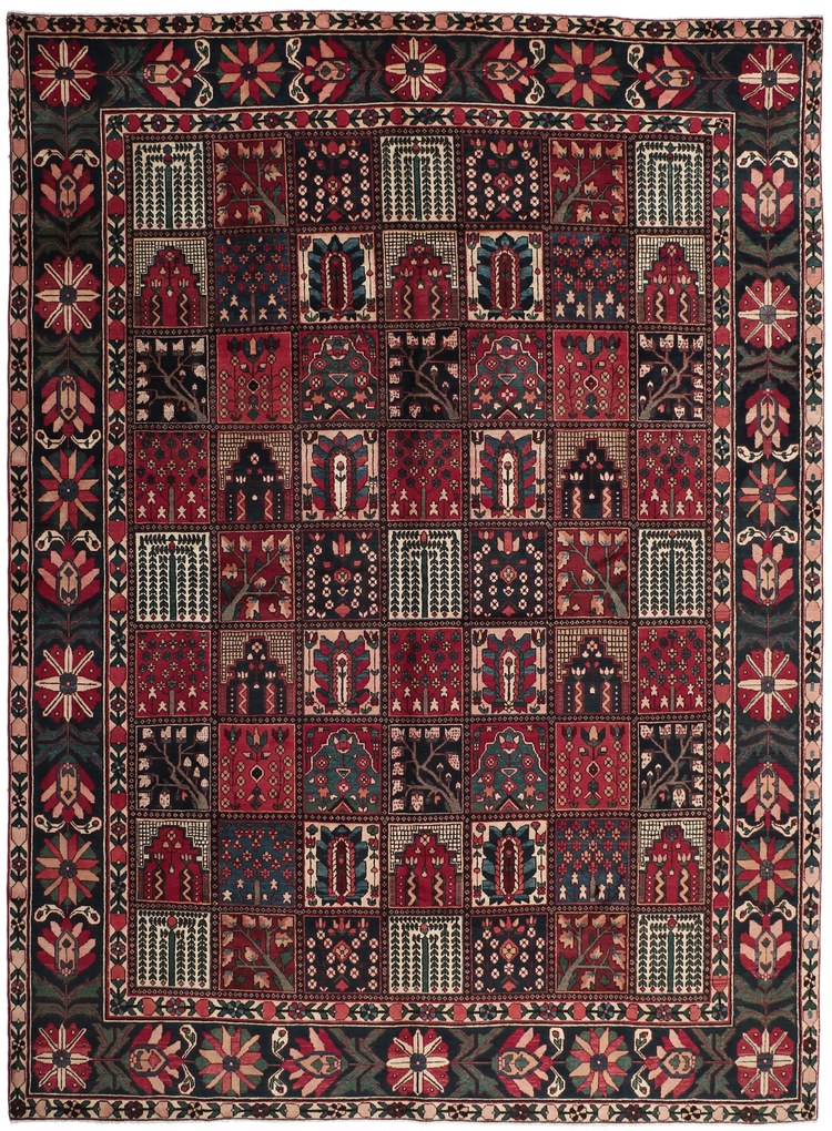 Bakhtiar Tappeto persiano 410 x 310 (Iran) Annodato A Mano