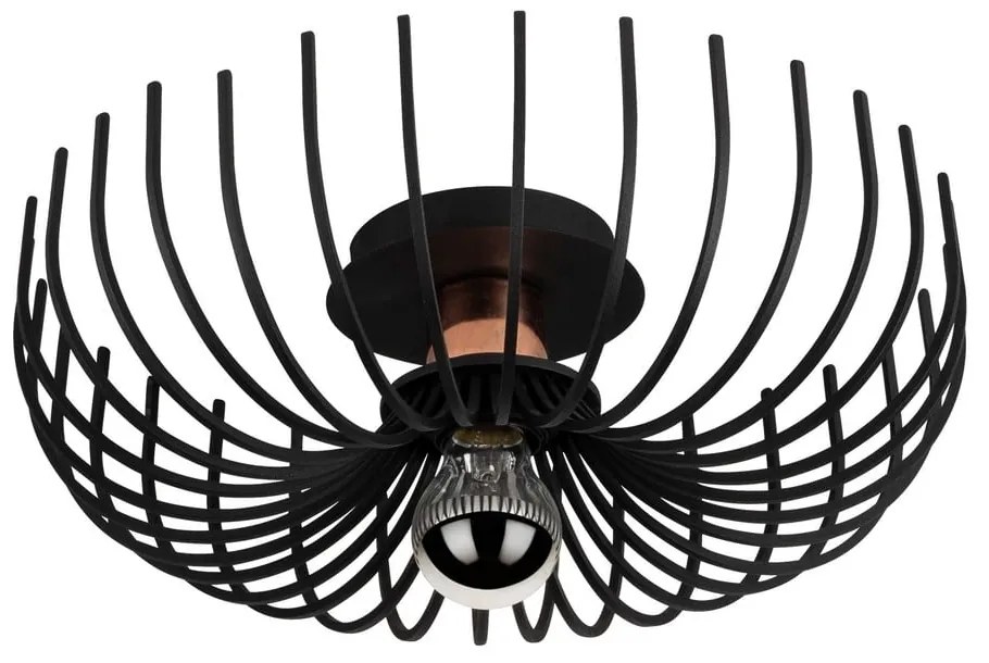 Apparecchio da soffitto nero , ø 36 cm Aspendos - Opviq lights