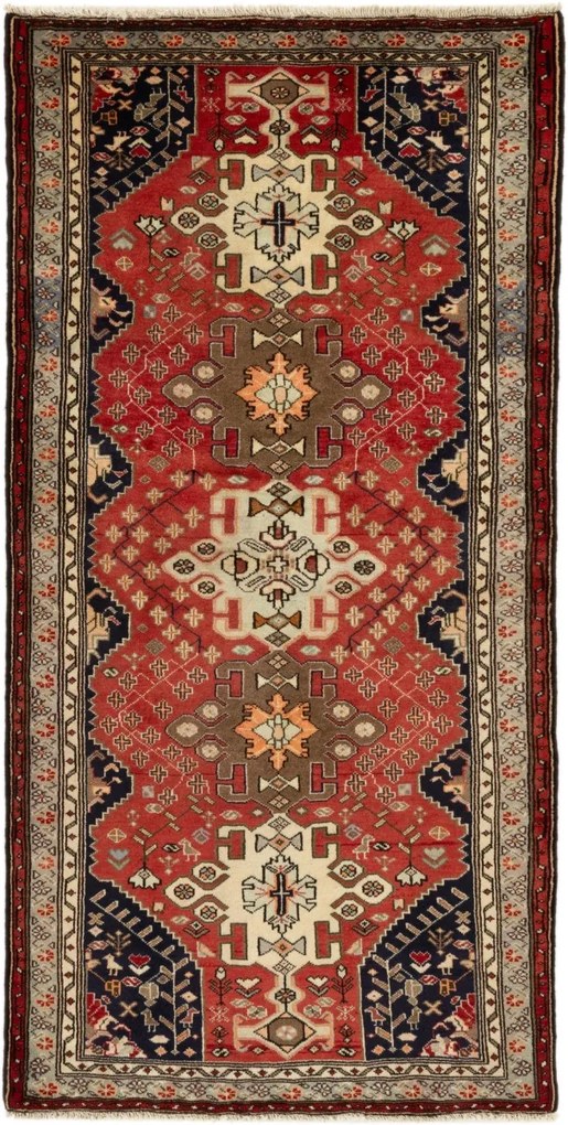 Persian Tappeto 210x110 (Iran) Annodato A Mano