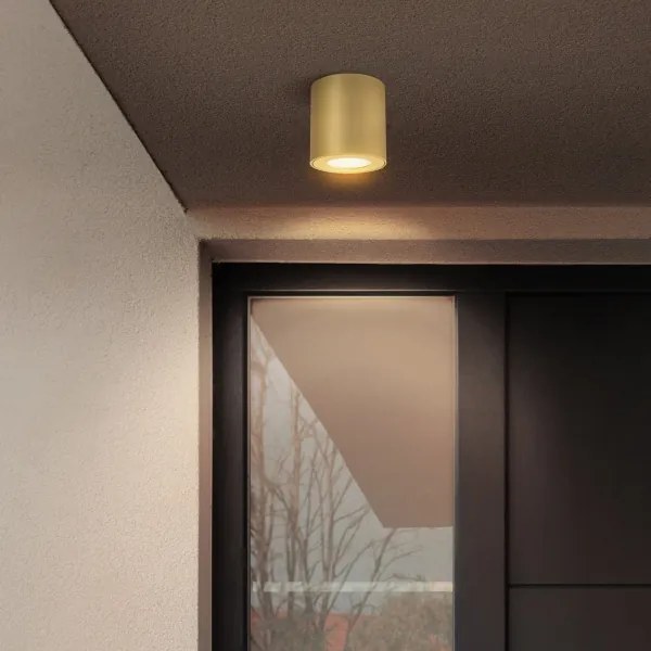 Brilagi - Faretto da bagno MIA 1xGU10/30W/230V 84x80 mm dorato IP54