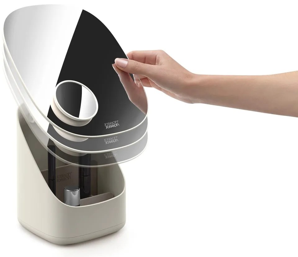 Specchio per make-up con ingrandimento (3x) 18,5x23 cm Viva – Joseph Joseph