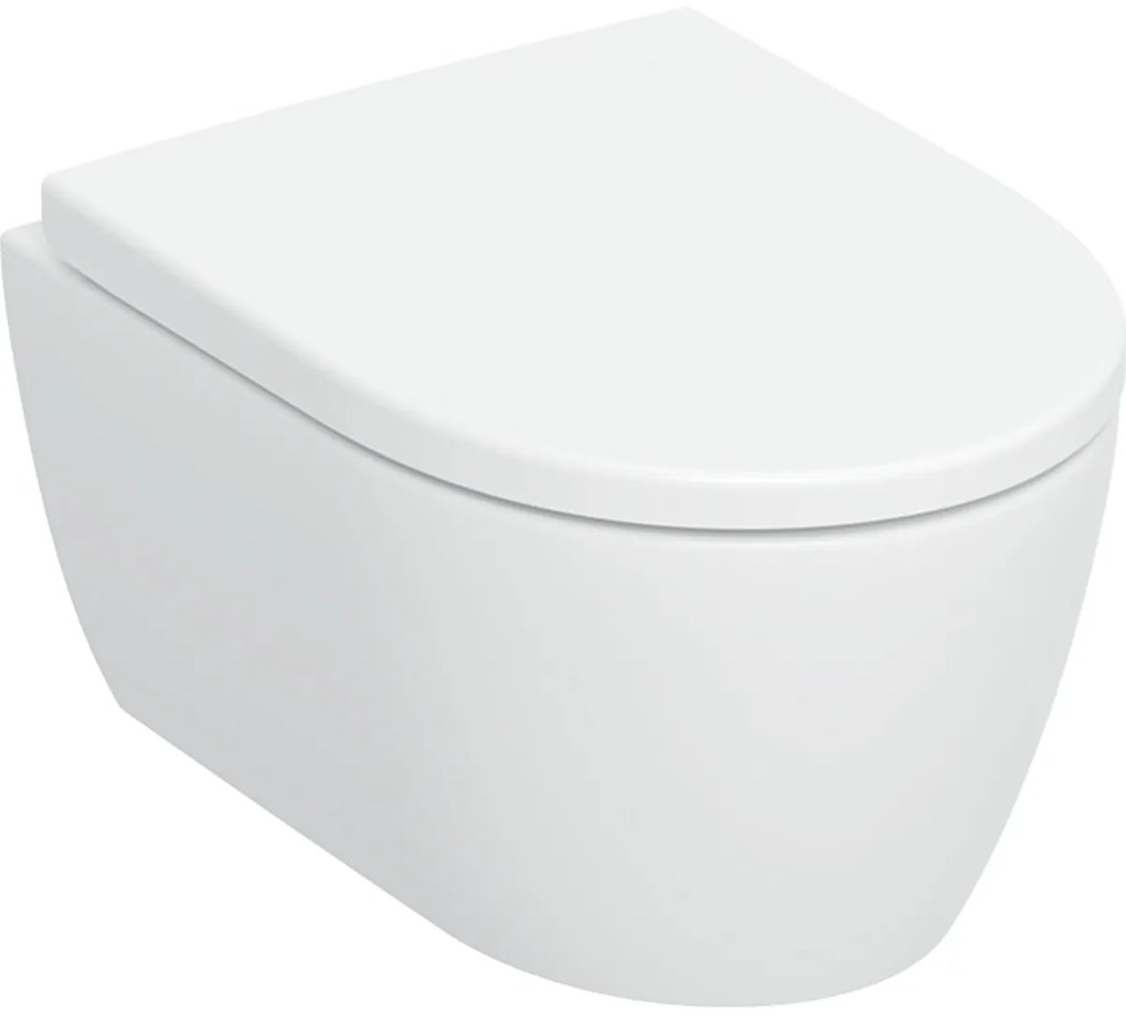 Geberit iCon vaso wc con copriwater a discesa lenta sospeso si si bianco lucida 503.048.00.8