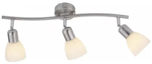 JUST LIGHT. 11953-55 - Faretto KARO 3xE14/40W/230V cromo opaco