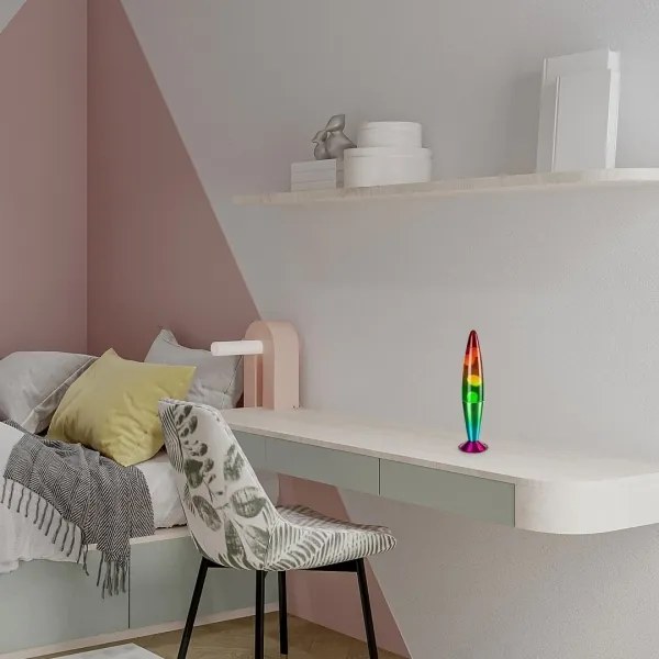 Rabalux 76111 - LED Lampada lava (lampada Astro) LOLLIPOP RAINBOW 2 LED/25W/230V