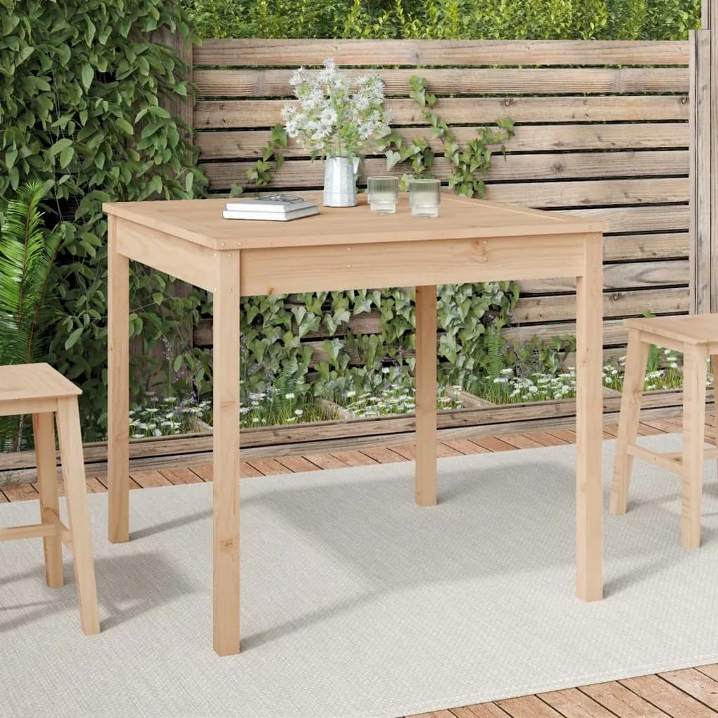 Tavolo da giardino 82,5x82,5x76 cm in legno massello di pino