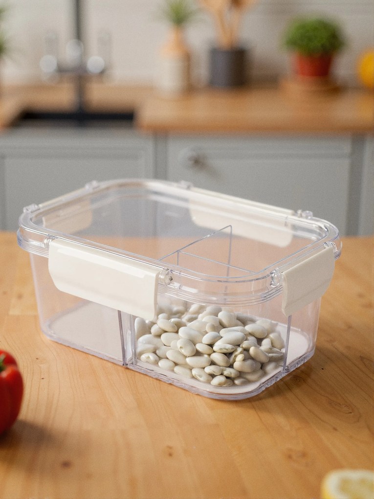 Sinsay - Contenitore per alimenti con divisori - clear