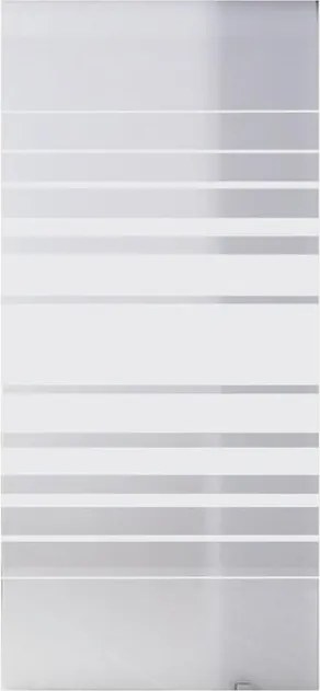 Anta in cristallo a battente Bora HorizonL 90X H 210 cm, trasparente
