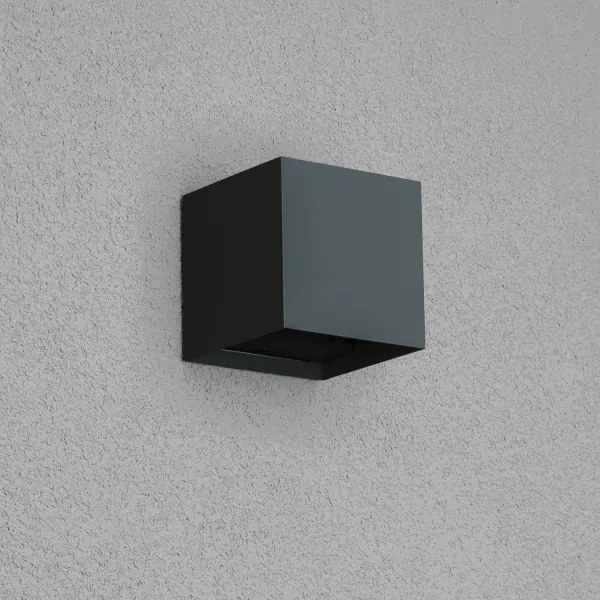 Brilagi - Applique a LED da esterno CUBE LED/6W/230V antracite IP54